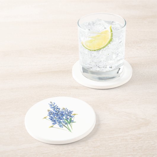 Dessous De Verre En Grès Bluebonnets (Côté)