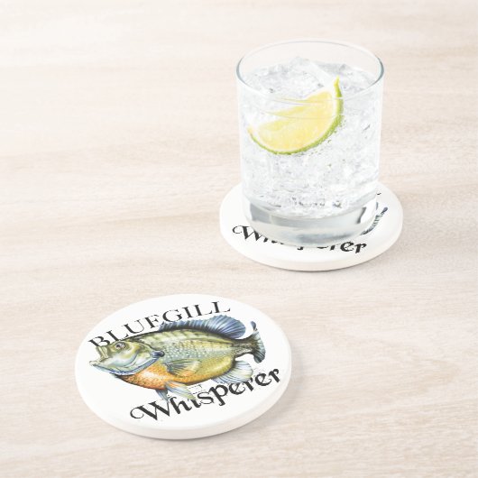 Dessous De Verre En Grès Bluegill Whisperer (Côté)