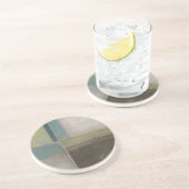 Dessous De Verre En Grès Blues de Dusk II (Côté)