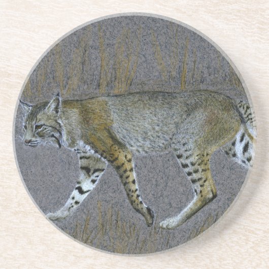 Dessous De Verre En Grès Bobcat (Devant)