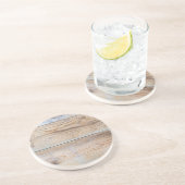 Dessous De Verre En Grès Bois d'Untreated (Côté)