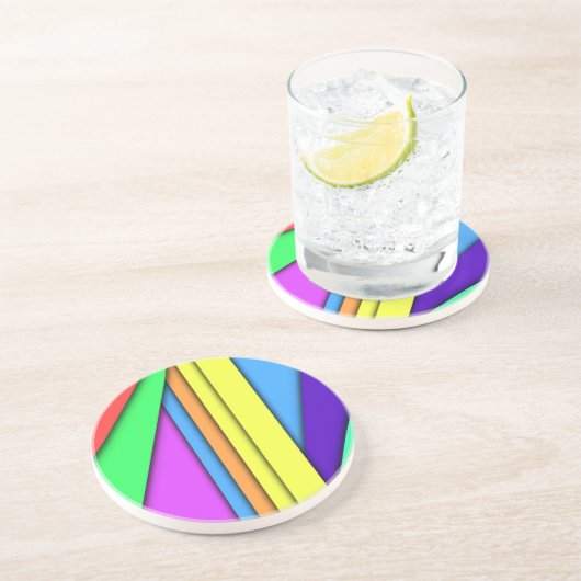 Dessous De Verre En Grès Boîte Crayon (Côté)