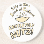 Dessous De Verre En Grès Bol de Cashews (Devant)