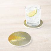 Dessous De Verre En Grès Bonjour Iris ! (Côté)