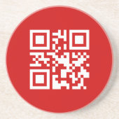 Dessous De Verre En Grès Bonne année ! — Code QR (Devant)