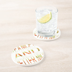 Dessous De Verre En Grès Bonne journée