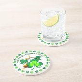 Dessous De Verre En Grès Bonne Saint Patrick's Day (Côté)