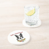 Dessous De Verre En Grès Boston Terrier Bah Humbug (Côté)