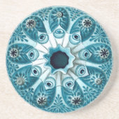 Dessous De Verre En Grès Botryllus Polycyclus Ernst Haeckel Fine Art (Devant)