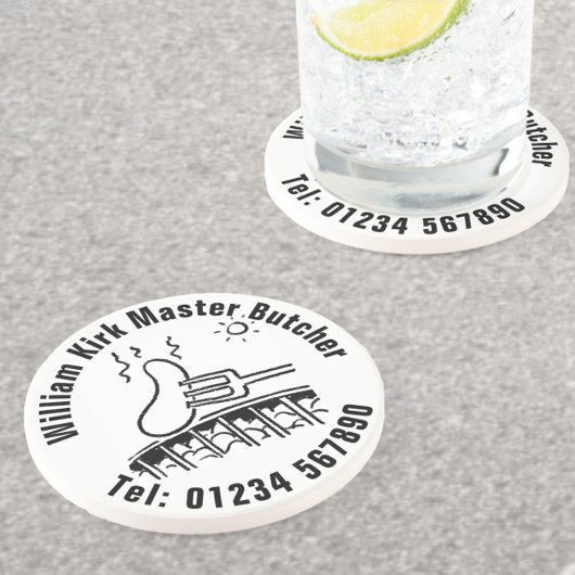 Dessous De Verre En Grès Boucher maître