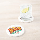 Dessous De Verre En Grès Boucy Crown Fun Tee (Côté)