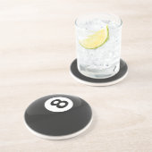 Dessous De Verre En Grès Boule 8 (Côté)