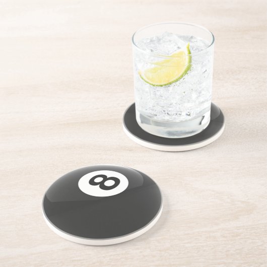 Dessous De Verre En Grès Boule 8 (Côté)