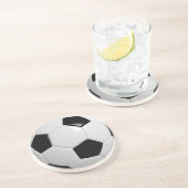Dessous De Verre En Grès Boule de football (Côté)