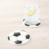 Dessous De Verre En Grès Boule de football (Côté)
