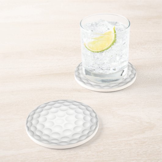 Dessous De Verre En Grès Boule de golf (Côté)