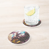 Dessous De Verre En Grès Boule Disco (Côté)