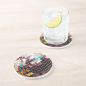 Dessous De Verre En Grès Boule Disco (Côté)