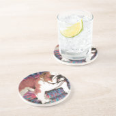 Dessous De Verre En Grès Bouledogue (Côté)