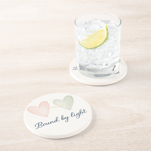 Dessous De Verre En Grès Bound by Light (Côté)