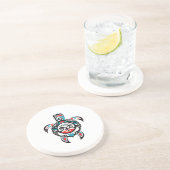 Dessous De Verre En Grès Boussole tribale (Côté)