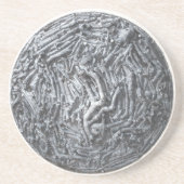 Dessous De Verre En Grès Bouts : Lune (Devant)