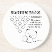 Dessous De Verre En Grès Bowling (Devant)