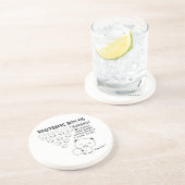 Dessous De Verre En Grès Bowling (Côté)