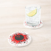 Dessous De Verre En Grès bowling (Côté)