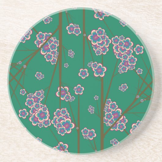 Dessous De Verre En Grès Branches particulières Dessous de verre de grès (Devant)