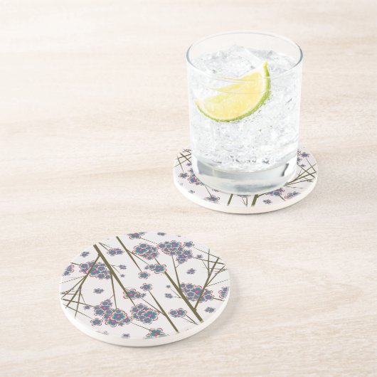Dessous De Verre En Grès Branches particulières Dessous de verre de grès (Côté)