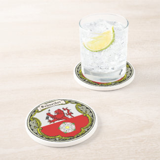 Dessous De Verre En Grès Bras de famille de Schneider (Bavière)