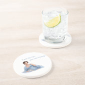 Dessous De Verre En Grès Bridgerton inspired (Côté)