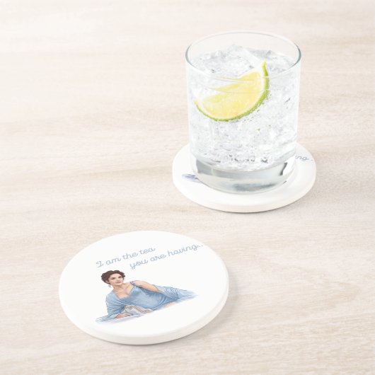 Dessous De Verre En Grès Bridgerton inspired (Côté)