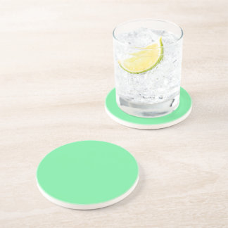 Dessous De Verre En Grès Bright Lime Green Coaster
