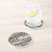 Dessous De Verre En Grès Briques de chaux de Faux (Côté)