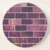 Dessous De Verre En Grès Briques rouges (Devant)