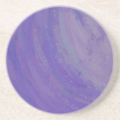 Dessous De Verre En Grès Broche à bleuets (Devant)