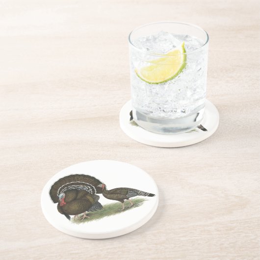 Dessous De Verre En Grès Bronze standard de Turkey (Côté)