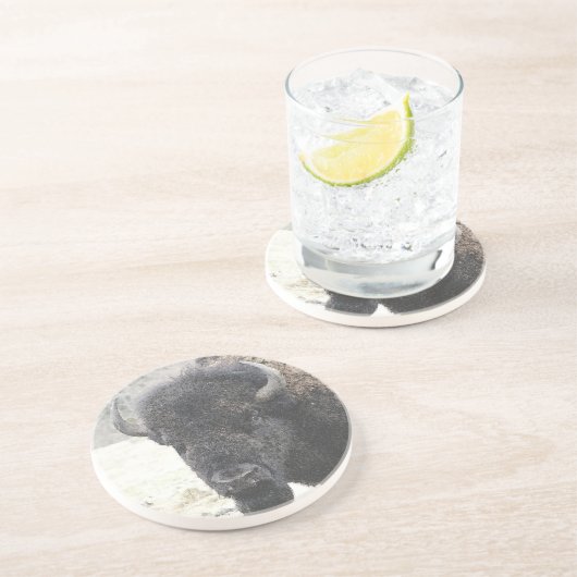 Dessous De Verre En Grès Buffalo (Côté)