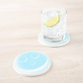 Dessous De Verre En Grès Bulle souriante (Côté)