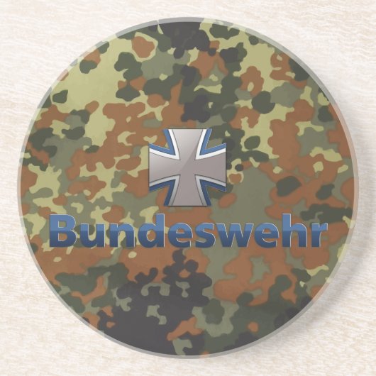 Dessous De Verre En Grès Bundeswehr Emblem (Devant)
