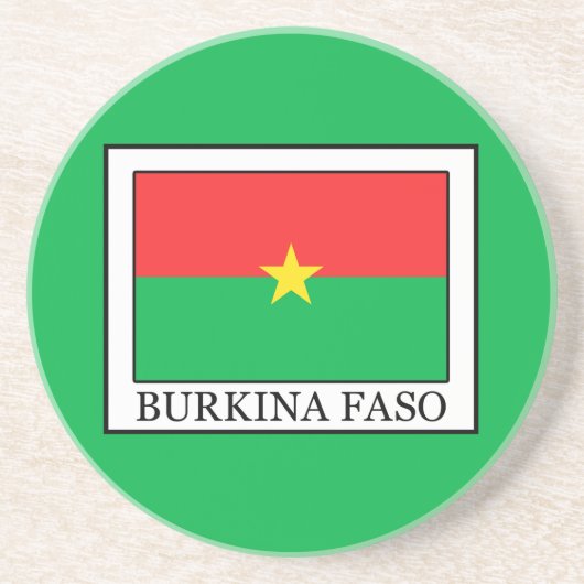 Dessous De Verre En Grès Burkina Faso (Devant)