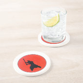Dessous De Verre En Grès Bushido japonais (Côté)