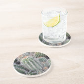 Dessous De Verre En Grès Cactus (Côté)