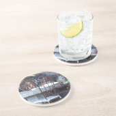 Dessous De Verre En Grès Cactus espagnol et vie morte (Côté)