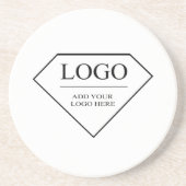 Dessous De Verre En Grès Cadeau pour les femmes Ajouter un logo personnalis (Devant)