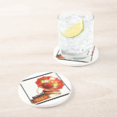 Dessous De Verre En Grès Cadeaux à la maison antiques de nouveauté de (Côté)