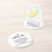 Dessous De Verre En Grès Cadeaux de motivation inspirants Petits rappels (Côté)