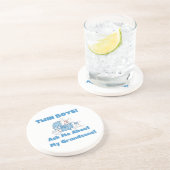 Dessous De Verre En Grès Cadeaux Twin Boy Grandsons (Côté)